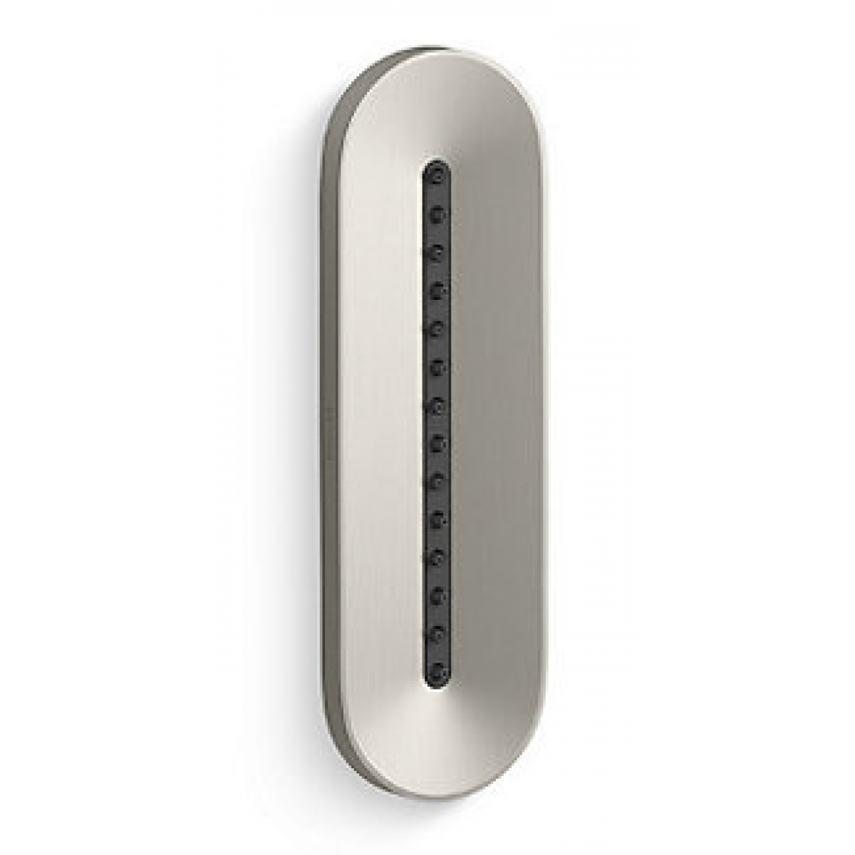 Kohler K-26300T-BN STATEMENT 長方形Vichy身體噴灑 (羅曼銀)